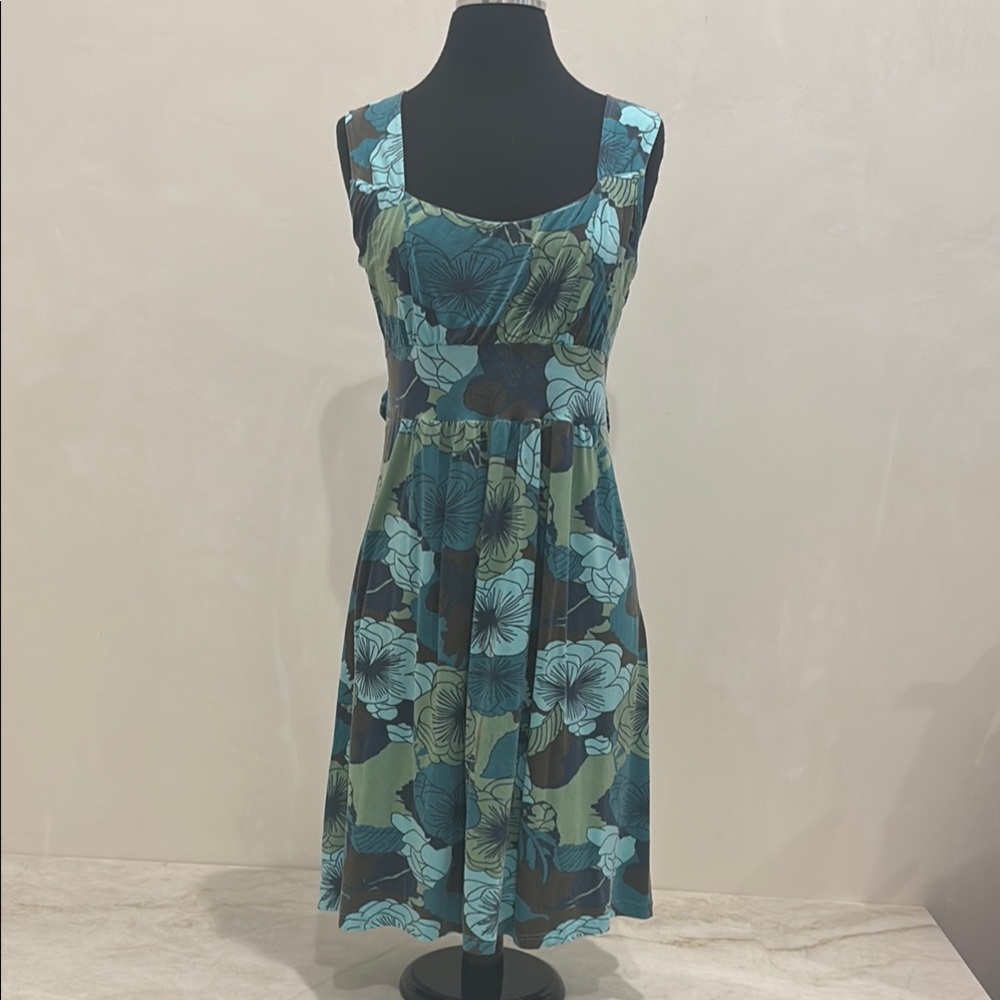FLOUNCE Vintage TBD Floral Midi Dress L – Custom Tank Straps Size L